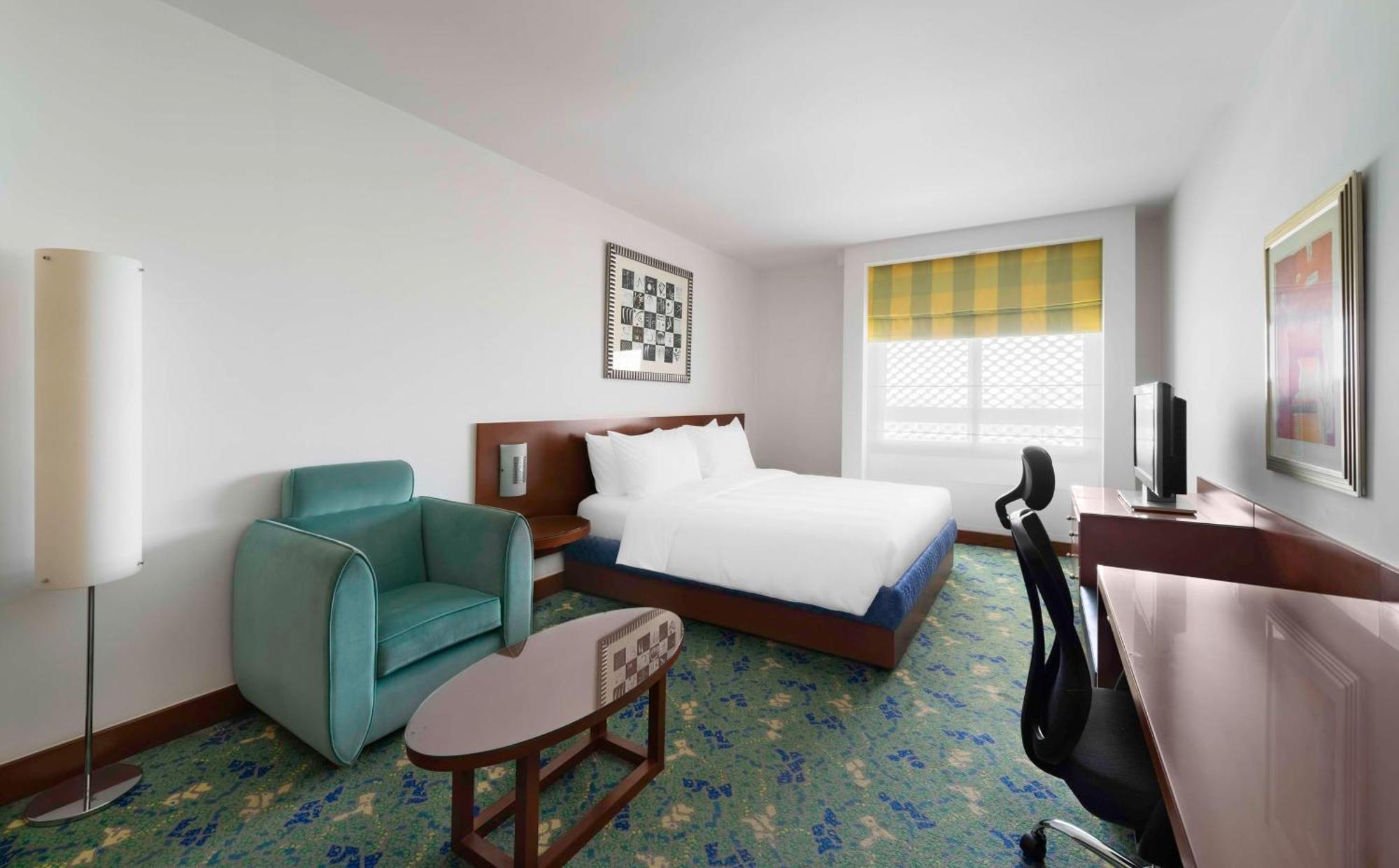 Radisson Blu Hotel, Riyad Extérieur photo A typical room at the hotel